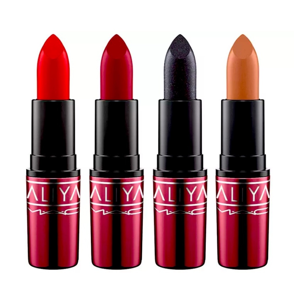 Mac Aaliyah 4pc Lipstick Bundle New In Boxes - Picture 1 of 13